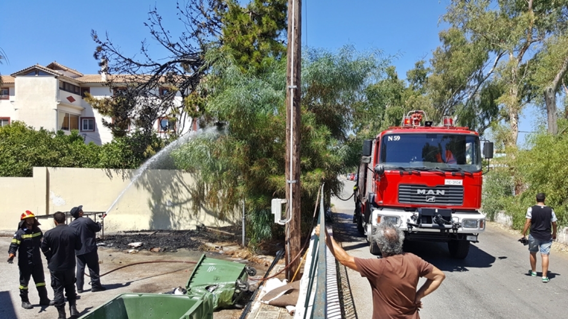Φωτιά απείλησε γηροκομείο και ορφανοτροφείο στη Ζάκυνθο
